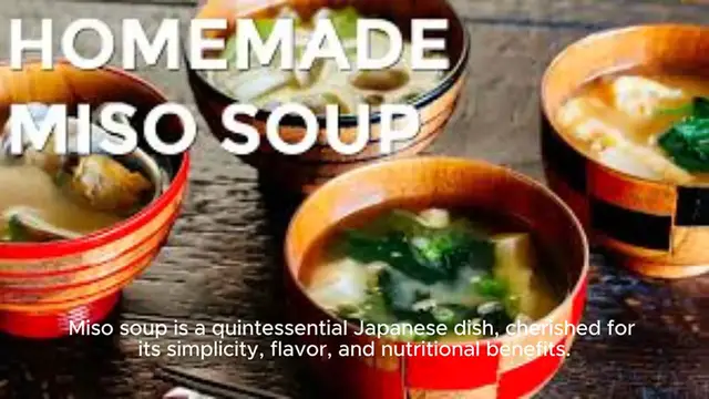 'Video thumbnail for How to Make Miso Soup'