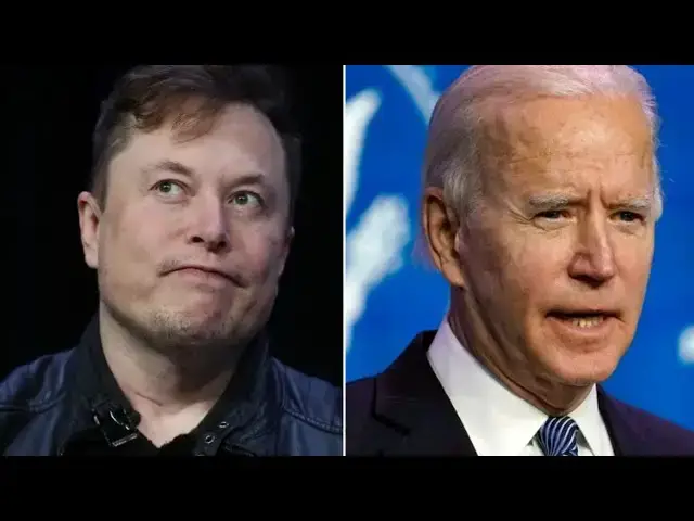 Video thumbnail for Elon Musk Eviscerates Biden - Get Out And Stay Out.
