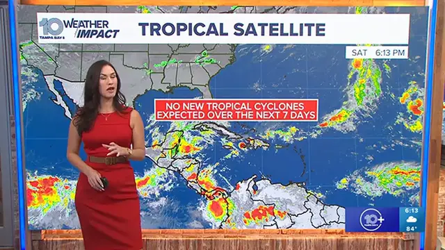 Video thumbnail for Tracking the Tropics Now new tropical cyclones expected to form over next 7 days