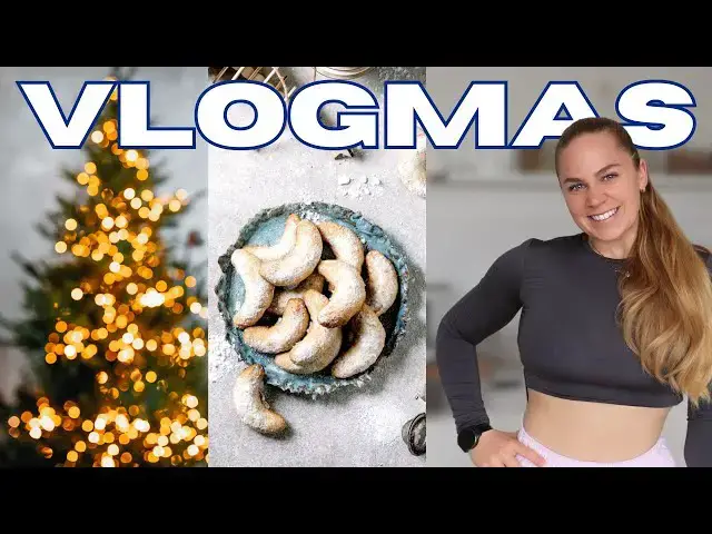 Video thumbnail for Vanillekipferl OHNE Zucker & Abnehmen trotz Weihnachtszeit | VLOGMAS