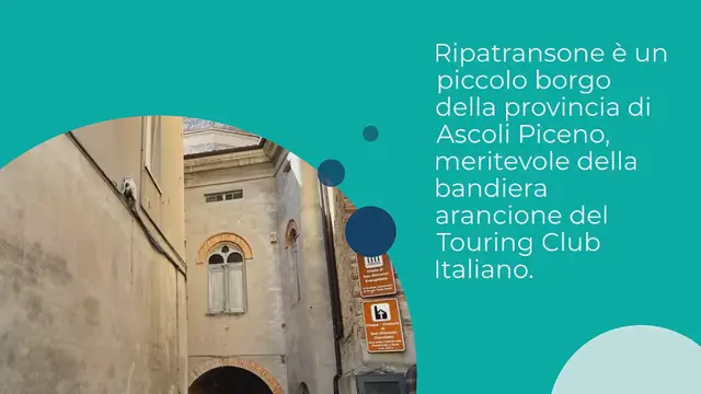 Video thumbnail for RIPATRANSONE, LA CITTÀ DEL SOLLIEVO