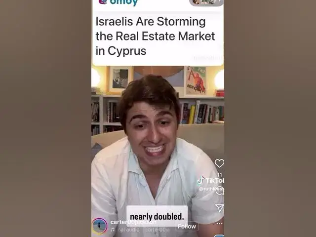 'Video thumbnail for Isreal colonizing Cyprus #politics #shortsfeed #shortviral #shorts'