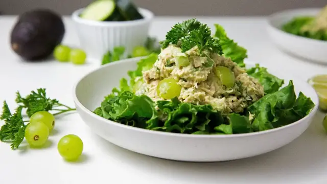 'Video thumbnail for Everything Green Tuna Salad Recipe'