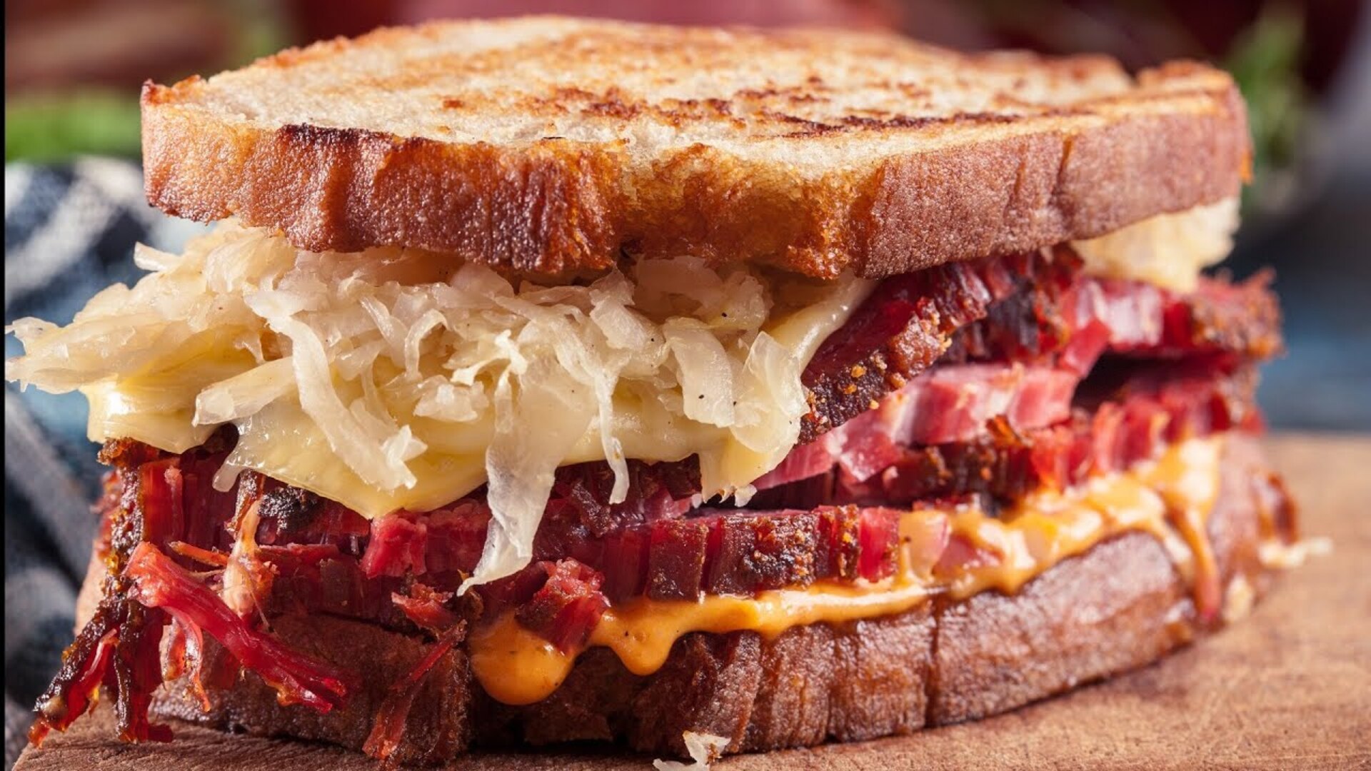 Video thumbnail for The Absolute Best Reuben Sandwiches In The US