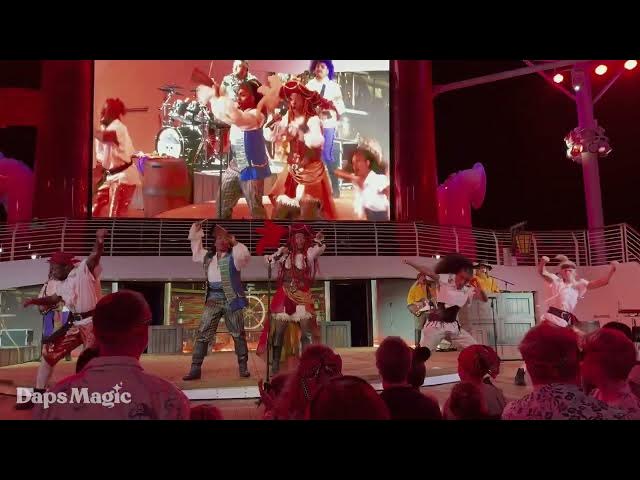 Video thumbnail for Pirates Rockin' Parlay Party | Disney Destiny | Disney Cruise Line 2026 4K