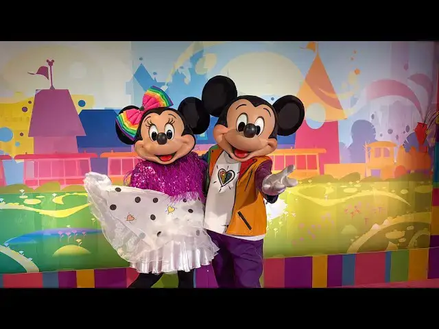 Video thumbnail for Mickey and Minnie at Disneyland After Dark: Pride Nite 2026