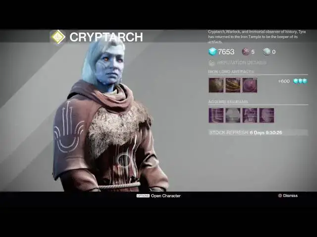 Video thumbnail for Destiny Rise of Iron - Artifacts of The Iron Lords Show of Strength: House Banners: Raku Gwener