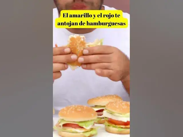 Video thumbnail for ¿ Sabias Qué Existen Colores  Que Te Dan Apetito?
