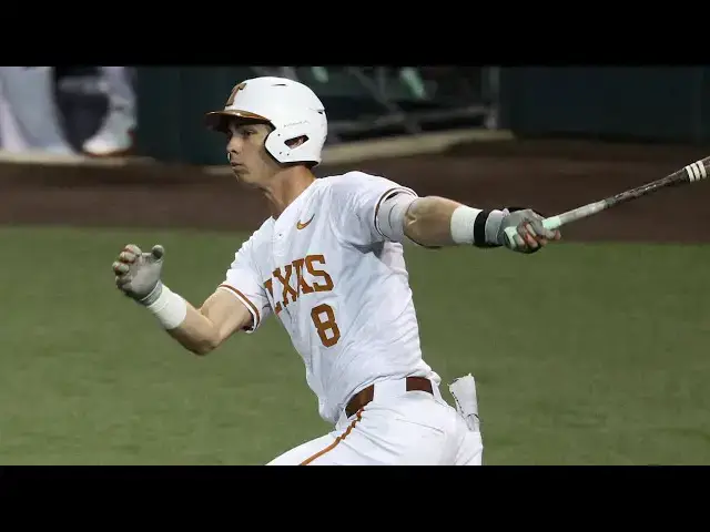 'Video thumbnail for Will Gasparino 2025 College Baseball Highlights! | Texas Longhorns'