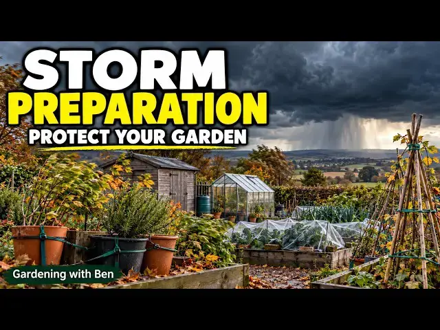 Video thumbnail for How to Prepare Your Garden for a Storm | Garden & Allotment Tips