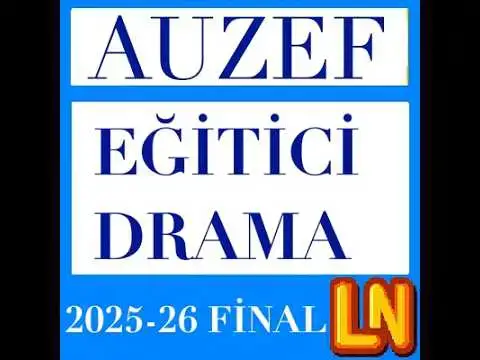 Video thumbnail for Erken Çocukluk Eğitiminde Eğitici Drama 2025-2026 Final Soruları