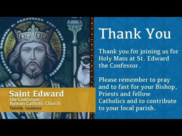 Video thumbnail for Holy Mass for Wednesday, May 18 - Saint John I, Pope and Martyr