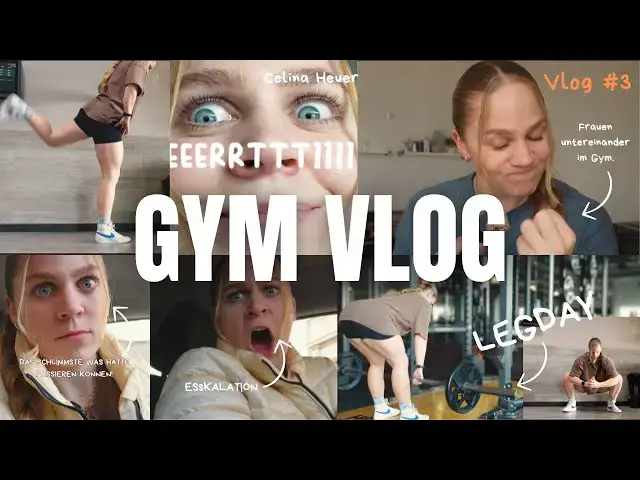 Video thumbnail for GYMVLOG: LEGDAY + böse Blicke von Mädels?!