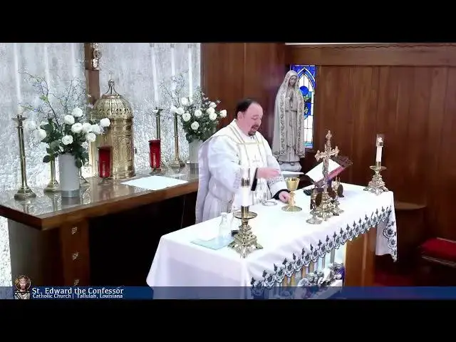 Video thumbnail for Holy Mass for Friday, August 12 - Saint Jane Frances de Chantal, Religious