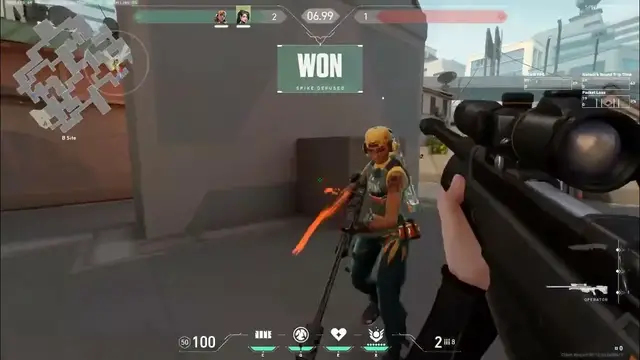 Video thumbnail for Valorant AWP Criminal   1v5 clutch Gameplay   Highlight