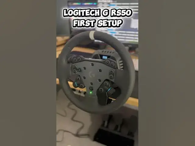 Video thumbnail for Logitech G RS50 Direct Drive 8nm with the RS pedals First Setup!    #logitechg #simracing #rs50