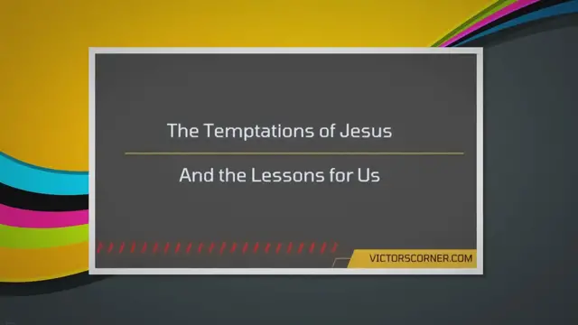 Video thumbnail for The Temptation of Jesus: Satan’s Intricate Tactics of Deception Revealed