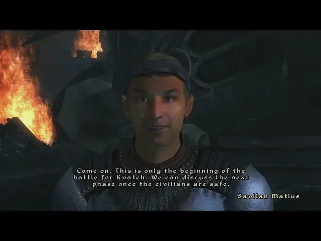 Video thumbnail for The Elder Scrolls IV Oblivion - Breaking The Siege of Kvatch: Aid & Re-Take City with Savian Matius