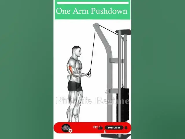 Video thumbnail for Tricep Cable Exercises for Stronger Arms