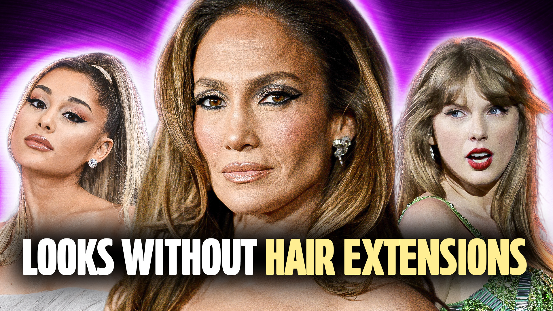 Video thumbnail for We're Stunned By How These Celebs Look Without Hair Extensions