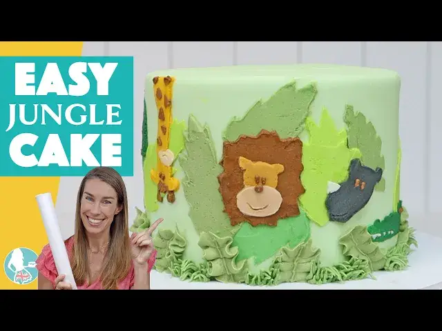 Video thumbnail for Easy Jungle Theme Cake
