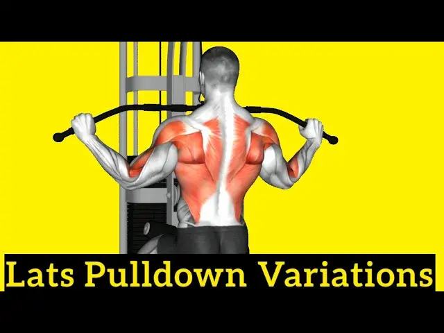 Video thumbnail for 7 Best Lat Pulldown Variations for a Wider, Stronger Back