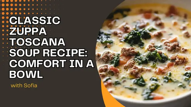 Video thumbnail for Classic Zuppa Toscana Soup Recipe Comfort in a Bowl
