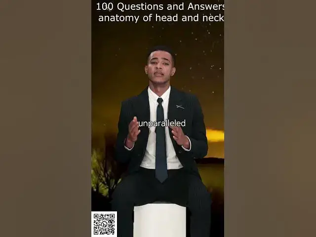 Video thumbnail for 100 Questions and Answers About anatomy of head and neck by dr atef Ahmed #anatomy #headneckanatomy