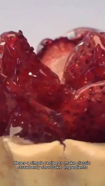 Video thumbnail for shortcake recipe