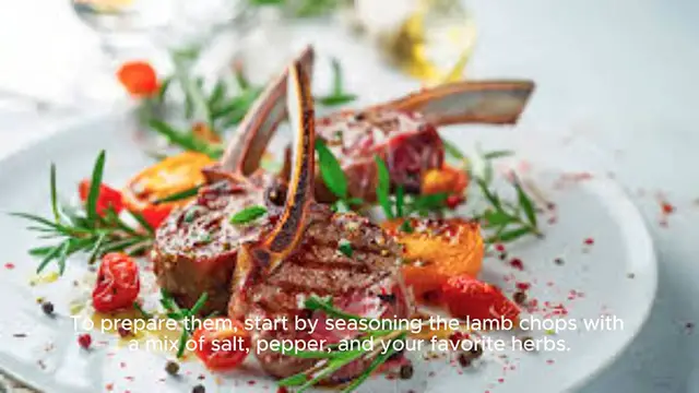 Video thumbnail for Lamb chops recipe