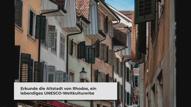 Video thumbnail for Rhodos, Griechenland: Entdecke die Vielfalt der Aktivitäten auf der Sonneninsel