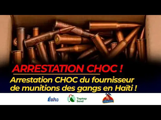 'Video thumbnail for Haïti  La Police Arrête le Fournisseur de Munitions des Gangs'