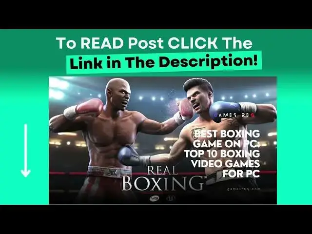 Video thumbnail for Best Boxing Game On PC: Top 10 Boxing Video Games for PC