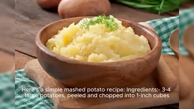 Video thumbnail for Mashed Potato Recipe