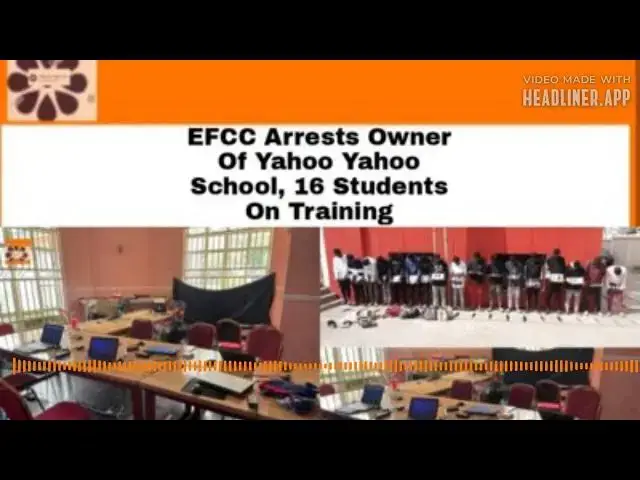 Video thumbnail for EFCC Arrests Owner Of Yahoo Yahoo School, 16 Students On Training ~ OsazuwaAkonedo