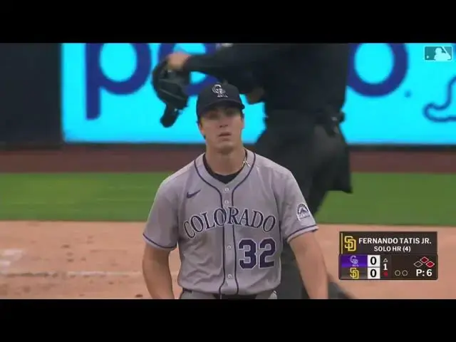 'Video thumbnail for Fernando Tatis Jr. CRUSHES a Solo Home Run! | 4th HR of 2025 | San Diego Padres | 04/12/2025'