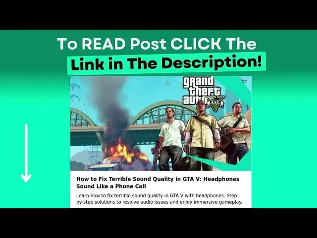 Video thumbnail for How to Fix Terrible Sound Quality in GTA V: Headphones Sound Like a Phone Call