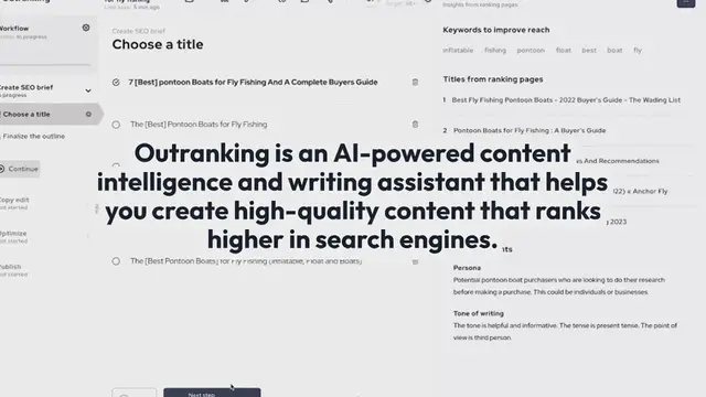 Video thumbnail for Outranking.io: Automate SEO Content Lifecycle