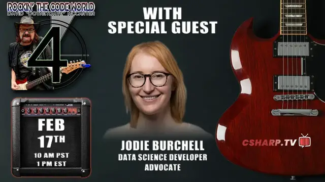 'Video thumbnail for Rockin’ The Code World with dotNetDave ft. Jodie Burchell - Ep. 97'