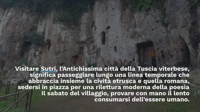 Video thumbnail for Cosa vedere a Sutri e dintorni: 12 luoghi da non perdere