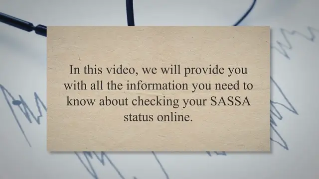 'Video thumbnail for Unlocking Your SASSA Status: A Comprehensive Guide to Checking and Resolving Issues Online'