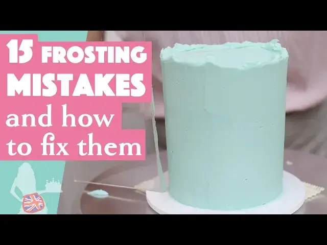 Video thumbnail for 15 Frosting Mistakes You're Making And How To Fix Them!