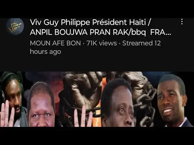 Video thumbnail for moun afè bon tv soldat français debake okay sa yo vin fè?
