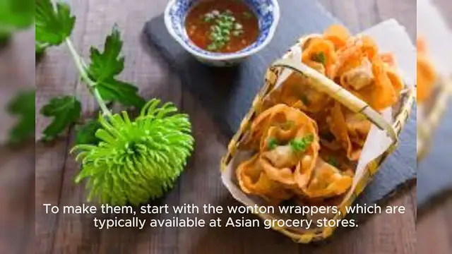 Video thumbnail for Fried Wontons Recipe