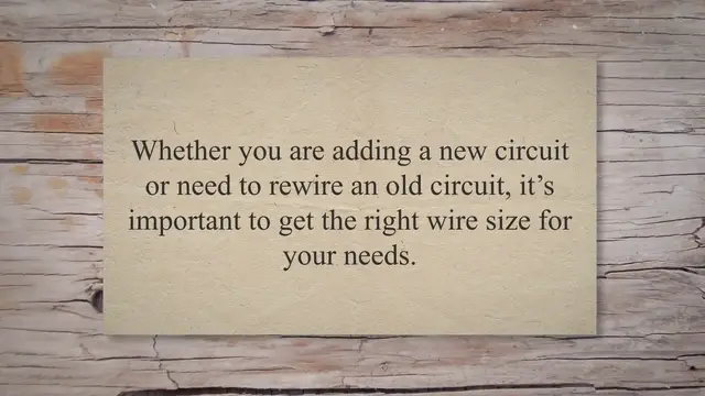 Video thumbnail for What Wire Size for 50 Amp Breakers? (Explained)