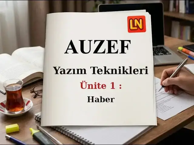 Video thumbnail for Yazım Teknikleri Ünite 1 Deneme Sınavı