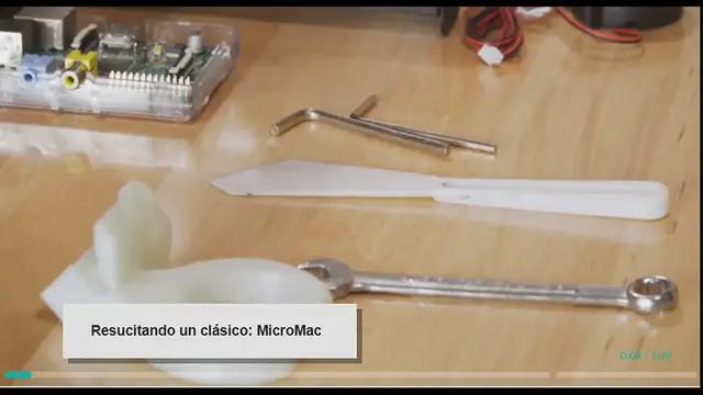 Video thumbnail for MicroMac: Renacimiento del Macintosh 128K con Raspberry Pi Pico