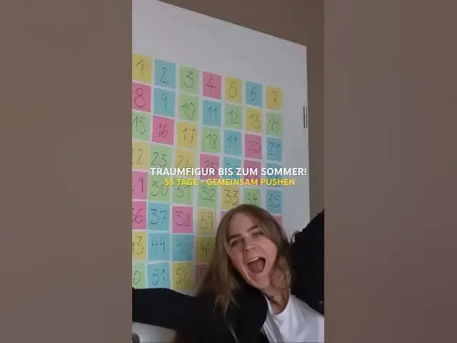 Video thumbnail for TRAUMFIGUR BIS ZUM SOMMER! 55 TAGE - GEMEINSAM PUSHEN #abnehmen #55tage #75hardchallenge #diät