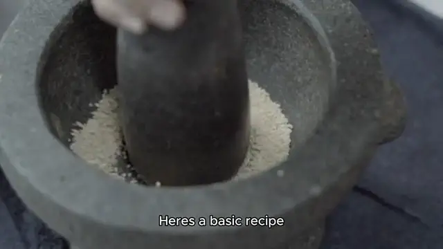 Video thumbnail for mochi recipe