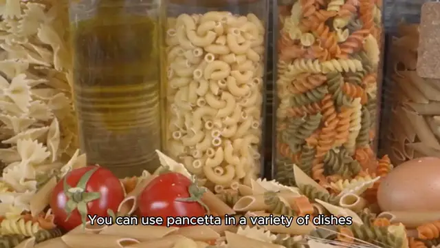 'Video thumbnail for pancetta recipe'